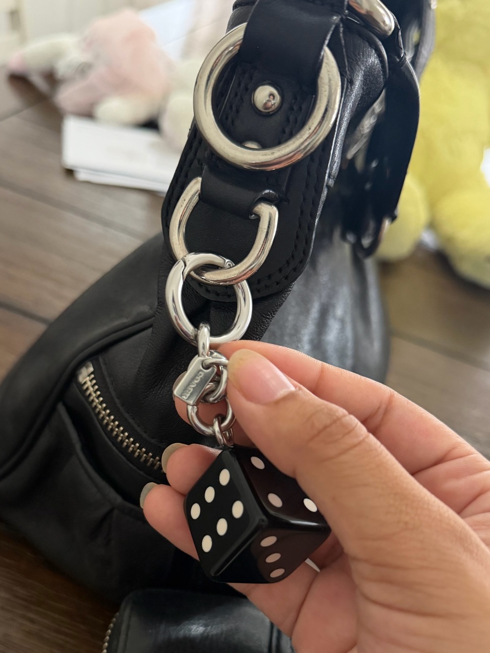 Authentic Coach Dice Charm